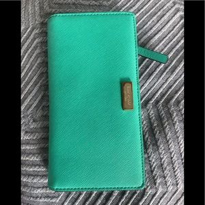 Teal Kate Spade Wallet